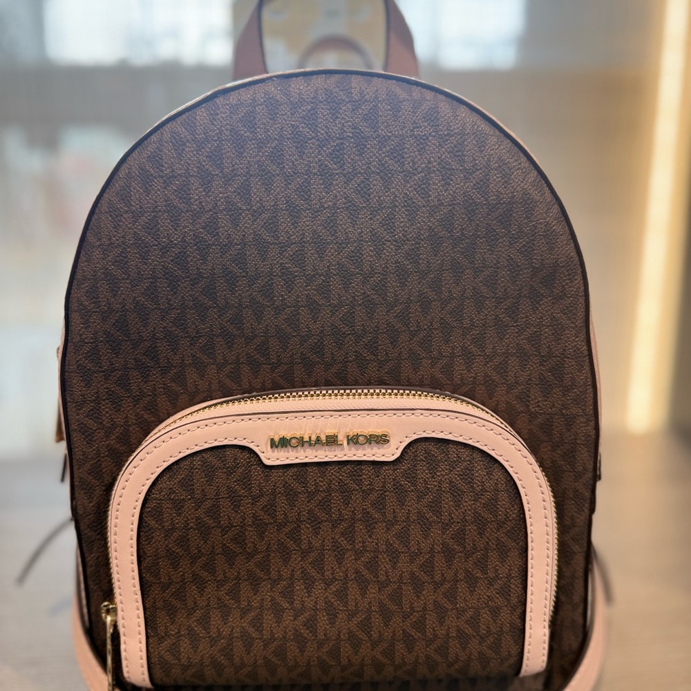 Michael Kors Brown Backpack